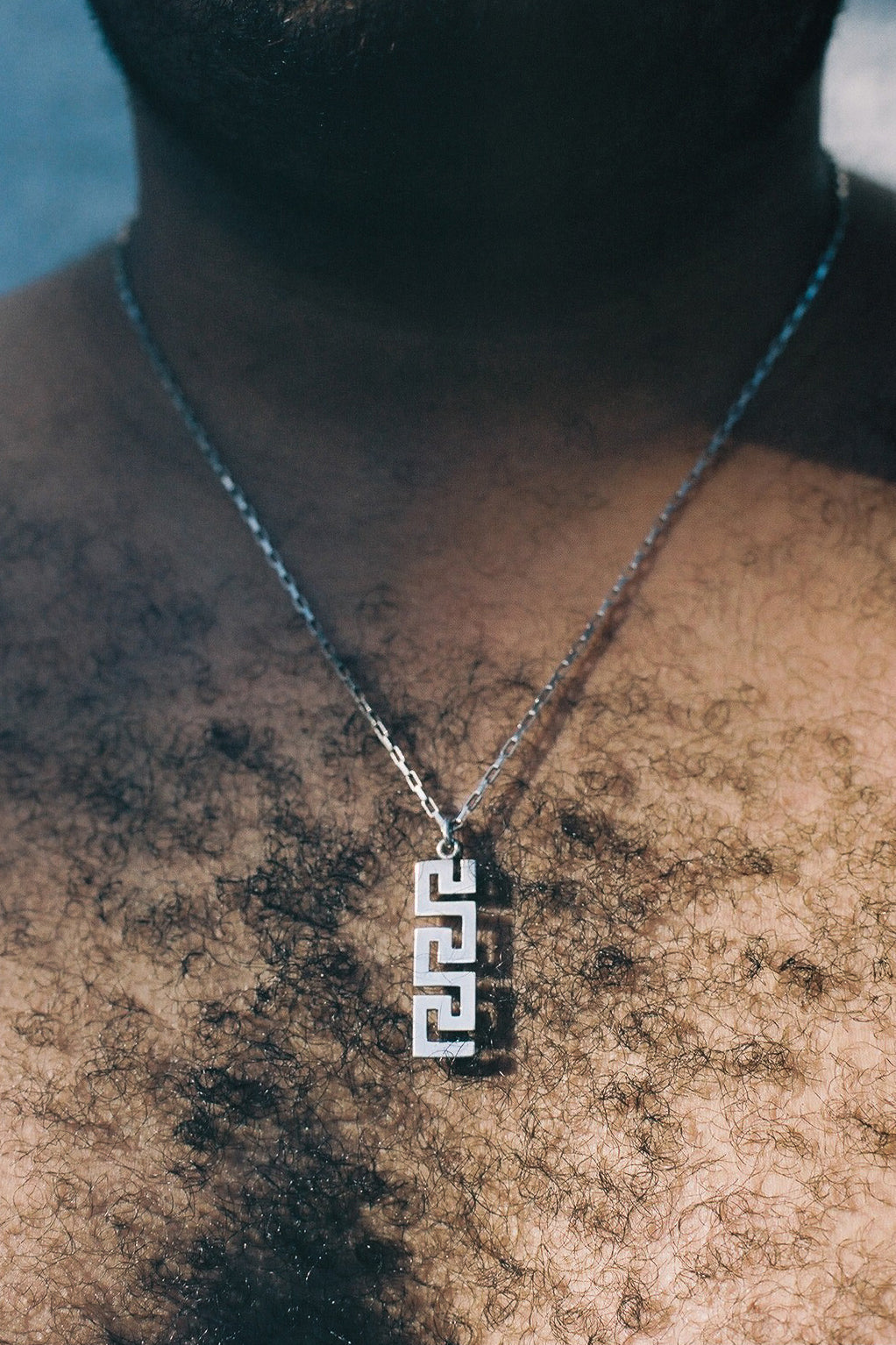 A solid gold necklace with ancient roots, the Greek Key Necklace features a  dainty pendant with twin bails, suspended from a fine curb… | Instagram