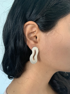 Wavy Drop Earrings